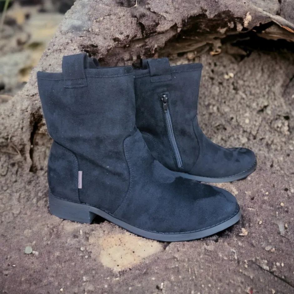 botin_campero_redondo__ne_0.webp Calzaro Botas Cowboy | Botin Campero Redondo 2315 Negro