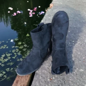 Calzaro Botas Cowboy | Botin Campero Redondo 2315 Negro