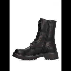 Calzaro Botas Bajas Y Botines | Botin Militar Armony Bath 11019 Negro