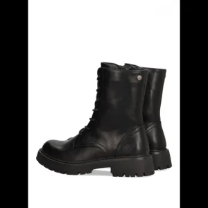 Calzaro Botas Bajas Y Botines | Botin Militar Armony Bath 11019 Negro