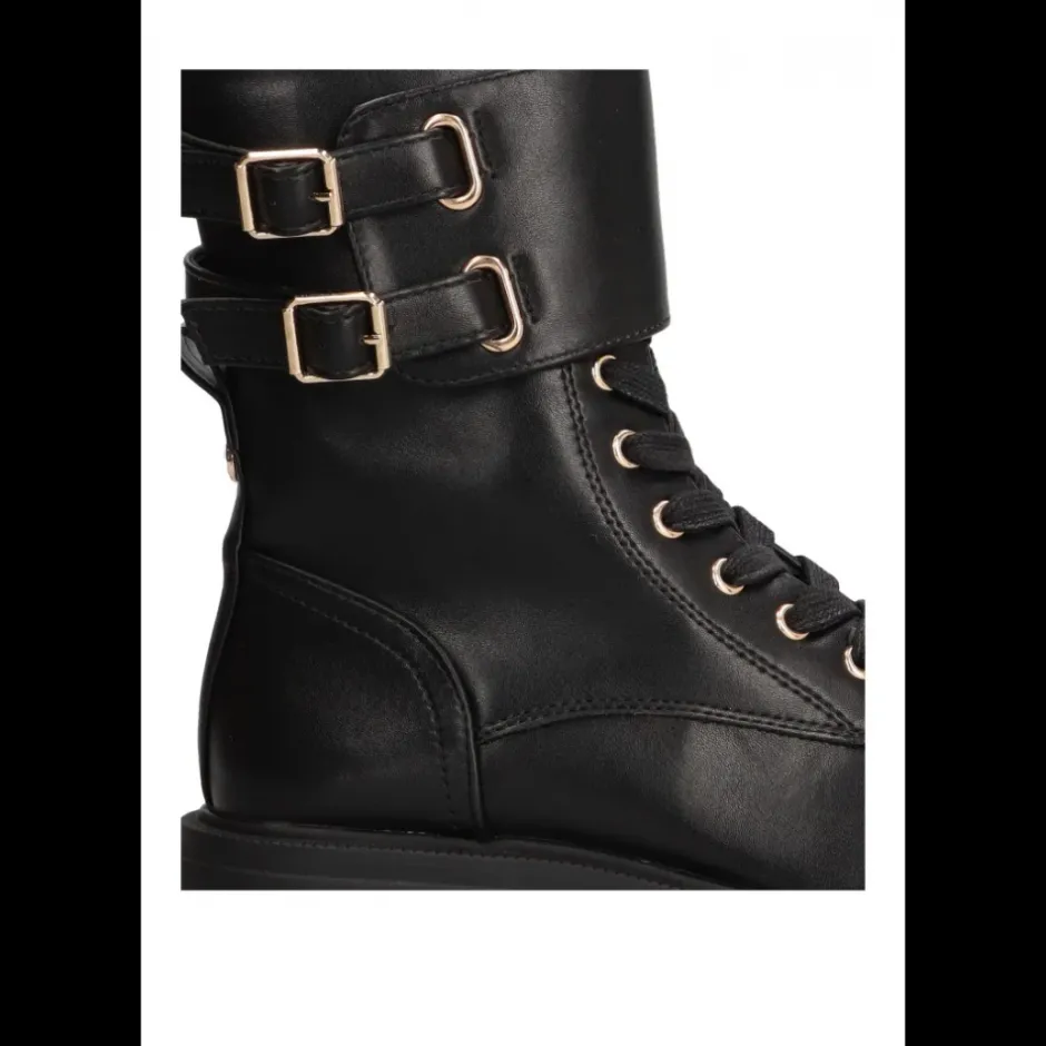 botin_militar_mujer_armon_0.webp Calzaro Botas Bajas Y Botines | Botin Militar Mujer Armony Poole 11011 Negro