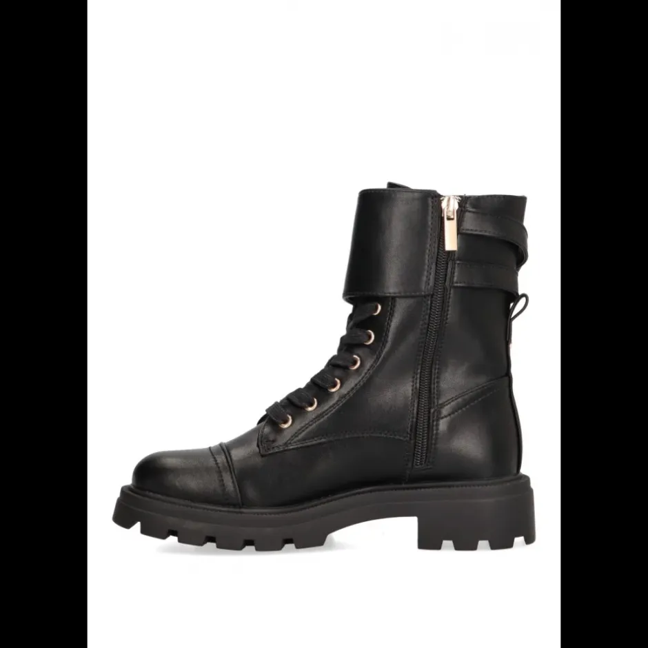 botin_militar_mujer_armon_3.webp Calzaro Botas Bajas Y Botines | Botin Militar Mujer Armony Poole 11011 Negro