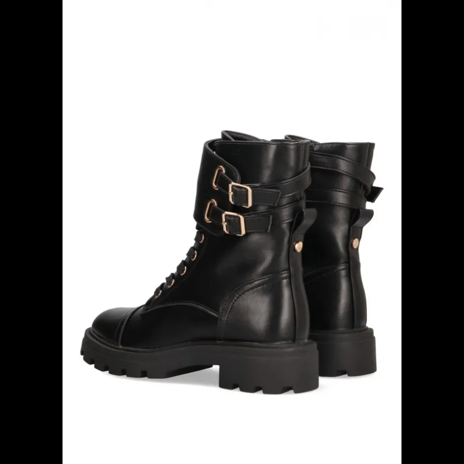 botin_militar_mujer_armon_5.webp Calzaro Botas Bajas Y Botines | Botin Militar Mujer Armony Poole 11011 Negro