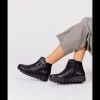 Calzaro Botas Y Botines Mujer | Botin Plano Manila 002 Negro.