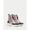 Calzaro Deportivas | Casual | Botin Sport Helsinki 243628 Negro, gris y Rojo.