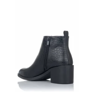 Calzaro Botas Bajas Y Botines | Botin tacón 18006 en negro