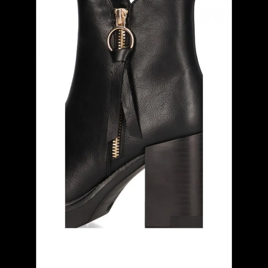 botines_con_cremallera_ta_5.webp Calzaro Botas Y Botines Mujer | Botas Bajas Y Botines | Botines con Cremallera Tacon Alto Etika Bolonia 11029 Negro.