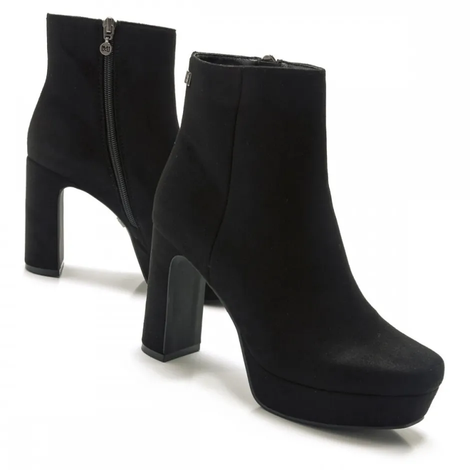 botines_de_tacon_roseta___4.webp Calzaro Botas Bajas Y Botines | Botas Y Botines Mujer | Botines de Tacon Roseta 68390 Negro