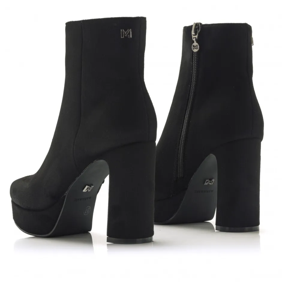 botines_de_tacon_roseta___5.webp Calzaro Botas Bajas Y Botines | Botas Y Botines Mujer | Botines de Tacon Roseta 68390 Negro
