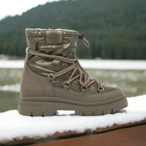 Calzaro Botas Bajas Y Botines | Botines Planos 52482 Mirte Marrón Taupe