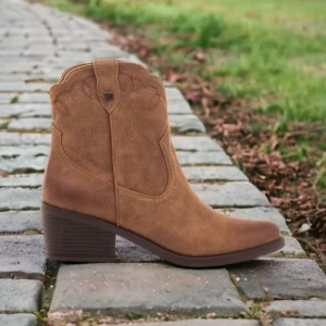 Calzaro Botas Cowboy | Botas Cowboy | Botines Tacón Tanubis 51966 Cuero