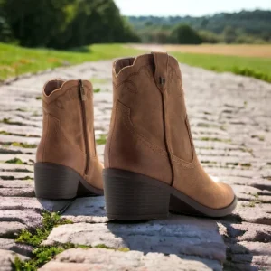 Calzaro Botas Cowboy | Botas Cowboy | Botines Tacón Tanubis 51966 Cuero