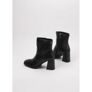 Calzaro Botas Y Botines Mujer | Botín 23918 Básico Piel Tacón Negro