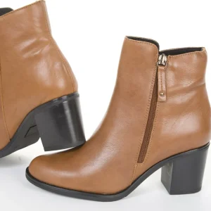 Calzaro Botas Y Botines Mujer | Botas Bajas Y Botines | Botín 17 Cuero