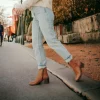 Calzaro Botas Y Botines Mujer | Botín 23926 Piel Tacón Cuero