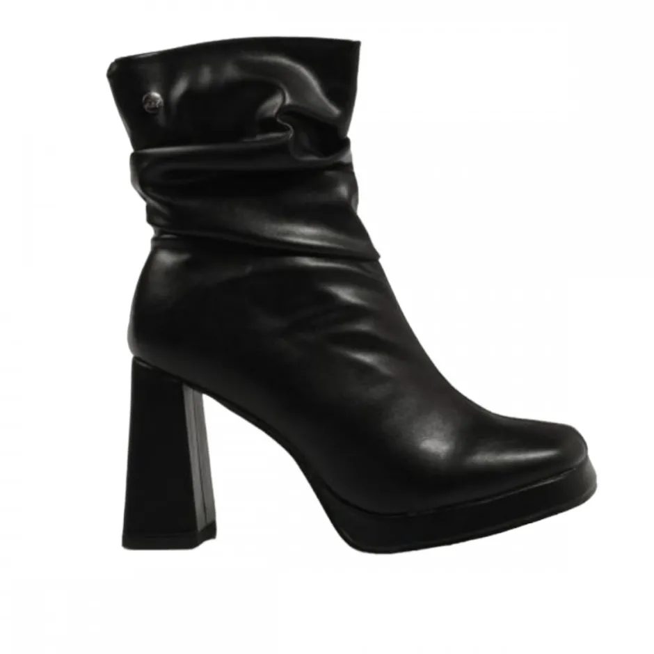 botn_arrugado_napa_plataf_0.webp Calzaro Botas Bajas Y Botines | Botín Arrugado Napa Plataforma 23178 Negro.
