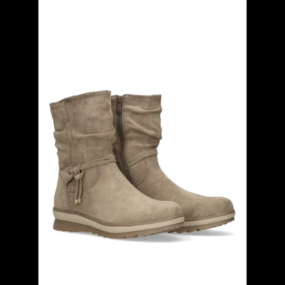 botn_arrugas_armony_anger_0.webp Calzaro Botas Bajas Y Botines | Botín Arrugas Armony Anger 02 11112 Taupe