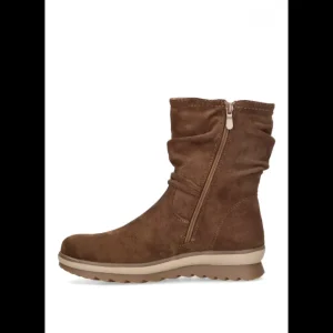 Calzaro Botas Bajas Y Botines | Botín Arrugas Armony Anger 02 11112 Marrón