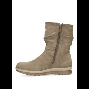 Calzaro Botas Bajas Y Botines | Botín Arrugas Armony Anger 02 11112 Taupe