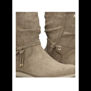 Calzaro Botas Bajas Y Botines | Botín Arrugas Armony Anger 02 11112 Taupe