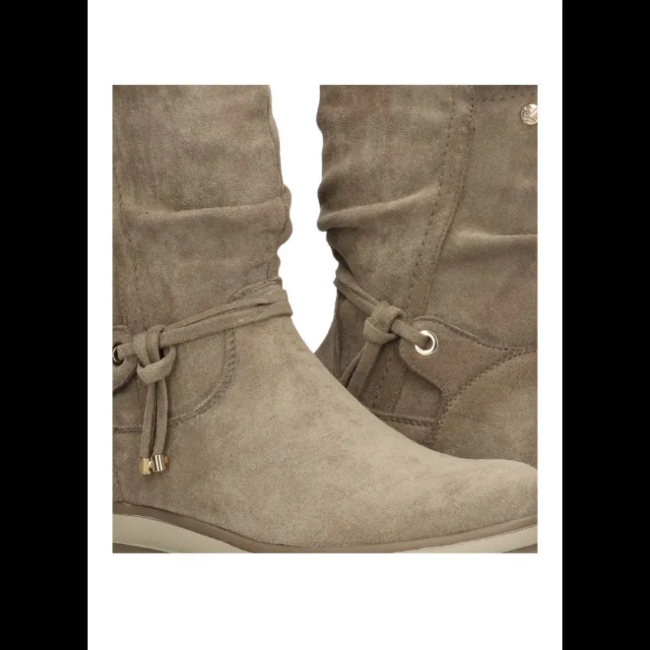 botn_arrugas_armony_anger_4.webp Calzaro Botas Bajas Y Botines | Botín Arrugas Armony Anger 02 11112 Taupe