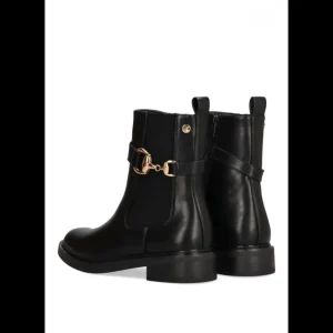 Calzaro Botas Y Botines Mujer | Botas Bajas Y Botines | Botín Chelsea con Elástico Etika Perth 11000 Negro.