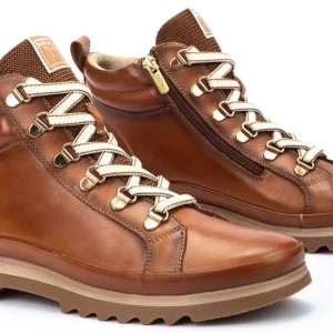 Calzaro Deportivas | Casual | Botín con Cordones Deportivo para Mujer Vigo 8564 Brandy.