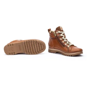 Calzaro Deportivas | Casual | Botín con Cordones Deportivo para Mujer Vigo 8564 Brandy.
