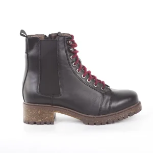 Calzaro Botas Bajas Y Botines | Botín Cordón Sport 3522 en Napa Negro