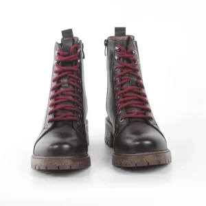 Calzaro Botas Bajas Y Botines | Botín Cordón Sport 3522 en Napa Negro