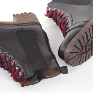 Calzaro Botas Bajas Y Botines | Botín Cordón Sport 3522 en Napa Negro