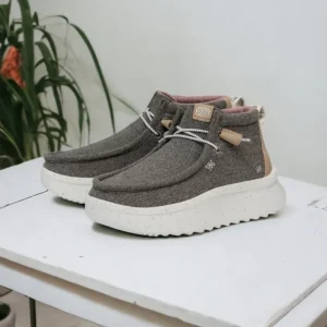 Calzaro Deportivas | Casual | Botín Cordones 40412 Wendy Peak Hi Wool Gris