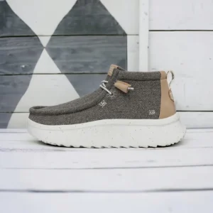 Calzaro Deportivas | Casual | Botín Cordones 40412 Wendy Peak Hi Wool Gris