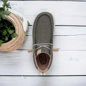 Calzaro Deportivas | Casual | Botín Cordones 40412 Wendy Peak Hi Wool Gris