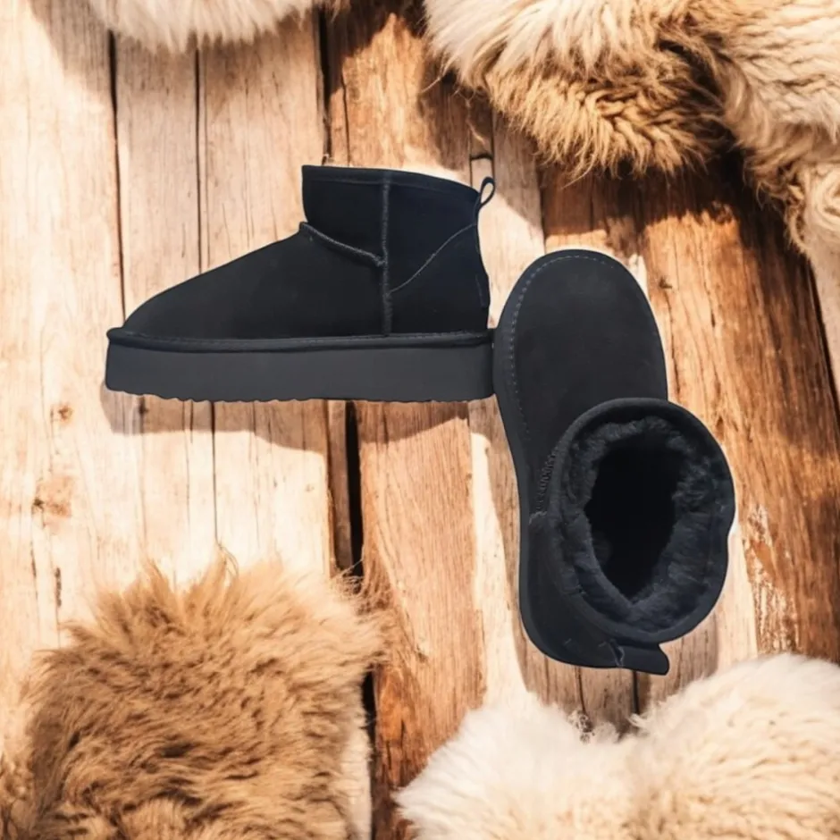 botn_corto_pelo_mores_ser_4.webp Calzaro Casual | Botas De Pelo | Botín Corto Pelo Mores Serraje Negro Tipo Australiano.