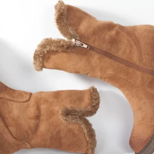 Calzaro Botas De Pelo | Botín Cremallera 2217 Cuero