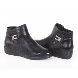 Calzaro Botas Bajas Y Botines | Botín cremallera 1204 negro