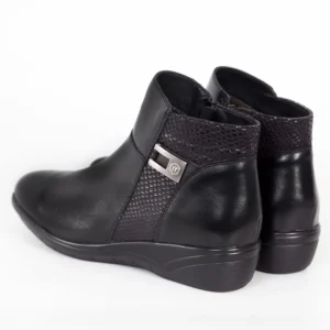 Calzaro Botas Bajas Y Botines | Botín cremallera 1204 negro