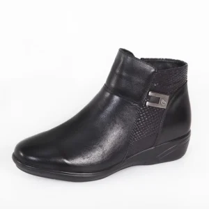 Calzaro Botas Bajas Y Botines | Botín cremallera 1204 negro