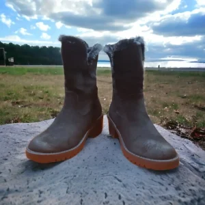 Calzaro Botas De Pelo | Botín Cremallera 2217 Negro