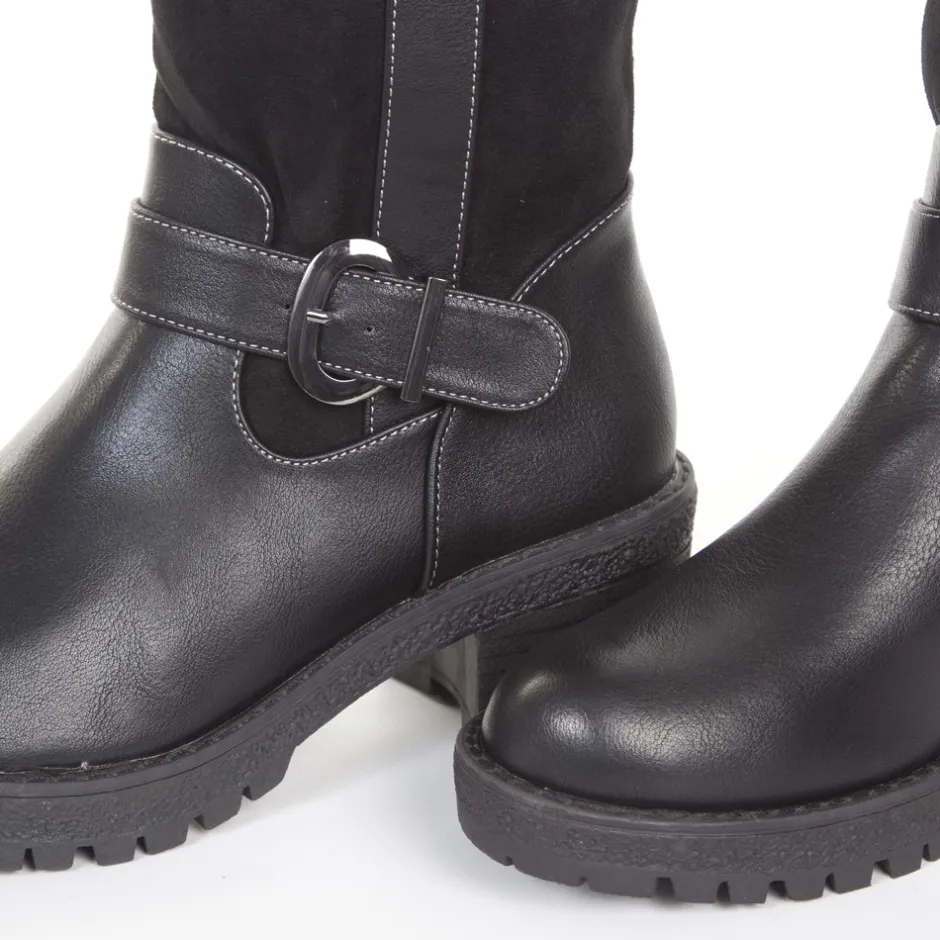 botn_cremallera__negro_5.webp Calzaro Botas Bajas Y Botines | Botín Cremallera 2216 Negro