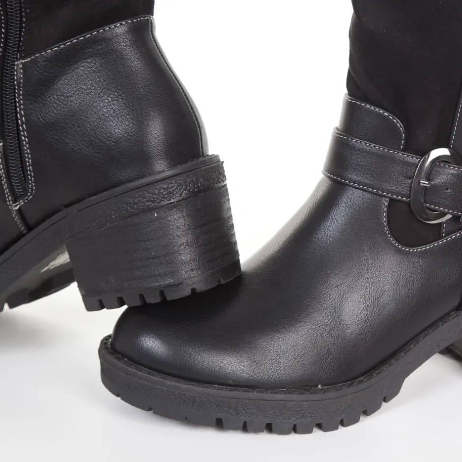 botn_cremallera__negro_6.webp Calzaro Botas Bajas Y Botines | Botín Cremallera 2216 Negro