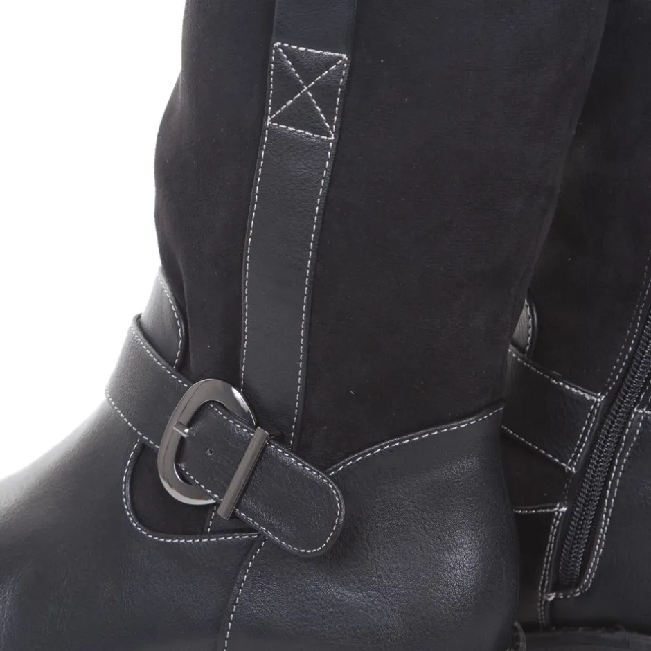 botn_cremallera__negro_8.webp Calzaro Botas Bajas Y Botines | Botín Cremallera 2216 Negro