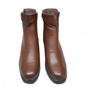 Calzaro Botas Y Botines Mujer | Botín Cuña 5020 Cuero