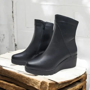 Calzaro Confort | Botas Y Botines Mujer | Botín Cuña 5021Negro