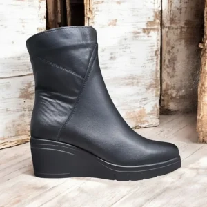 Calzaro Confort | Botas Y Botines Mujer | Botín Cuña 5021Negro