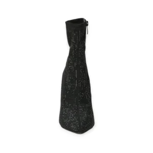 Calzaro Botas Bajas Y Botines | Botín Fantasía Strass 23128 Negro.
