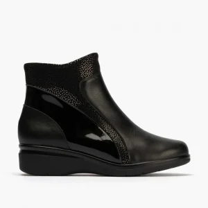 Calzaro Confort | Botas Y Botines Mujer | Botín Mujer 10023 Color Negro.