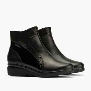 Calzaro Confort | Botas Y Botines Mujer | Botín Mujer 10023 Color Negro.