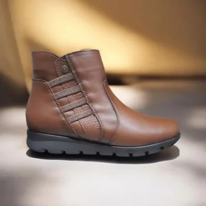 Calzaro Confort | Botas Y Botines Mujer | Botín Mujer 1440 Cuero